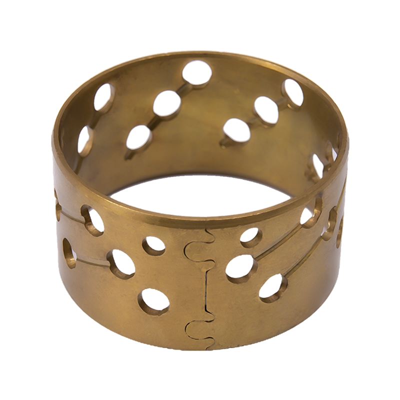 HZ092 ব্রাস তেলের খাঁজ মনোমেটালিক কপার বুশিং