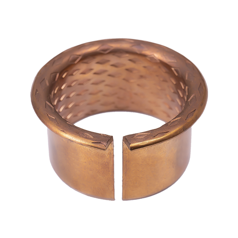 HZ090F ডায়মন্ড-আকৃতির তেলের খাঁজ ফ্ল্যাঞ্জযুক্ত ব্রোঞ্জ বুশিং